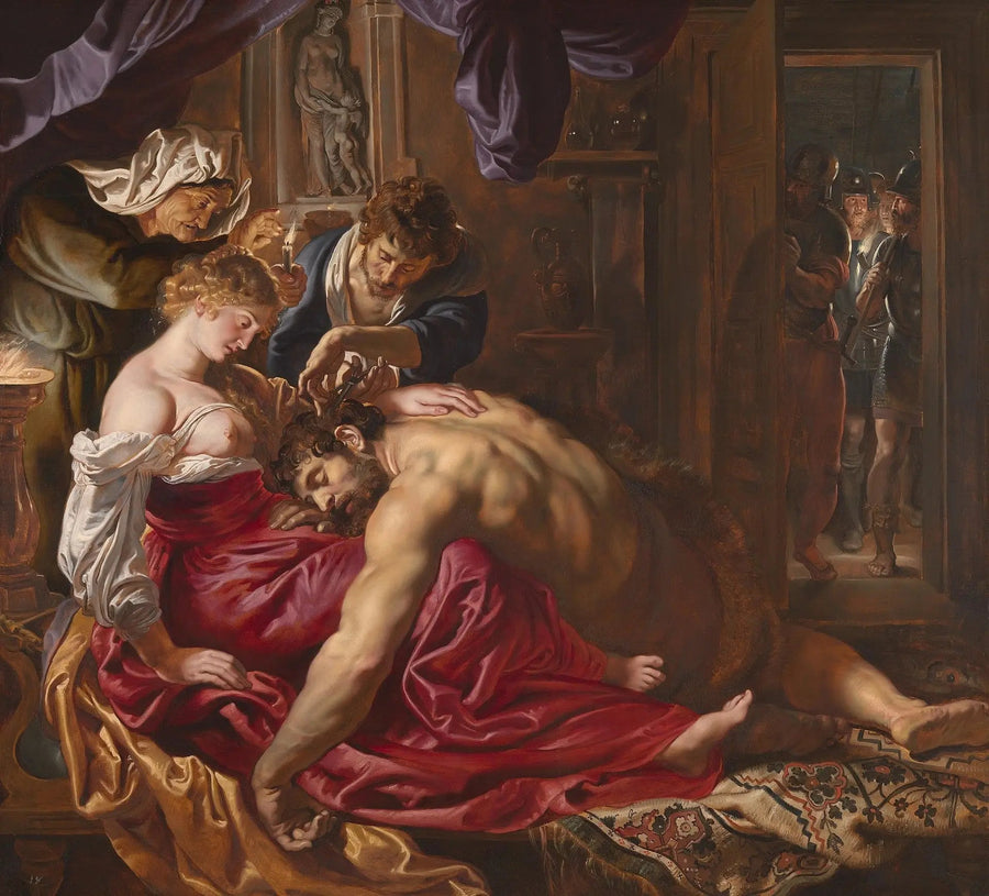 Samson i Dalila - Peter Paul Rubens