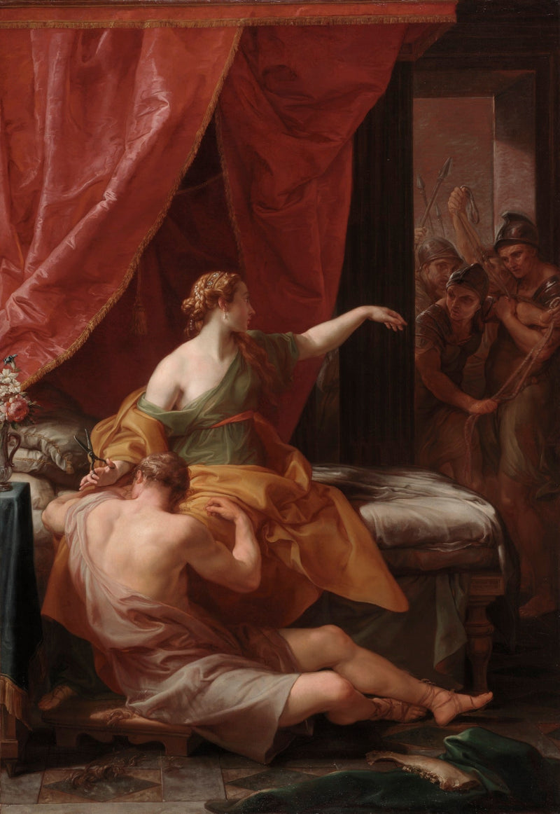 Samson i Dalila - Pompeo Batoni