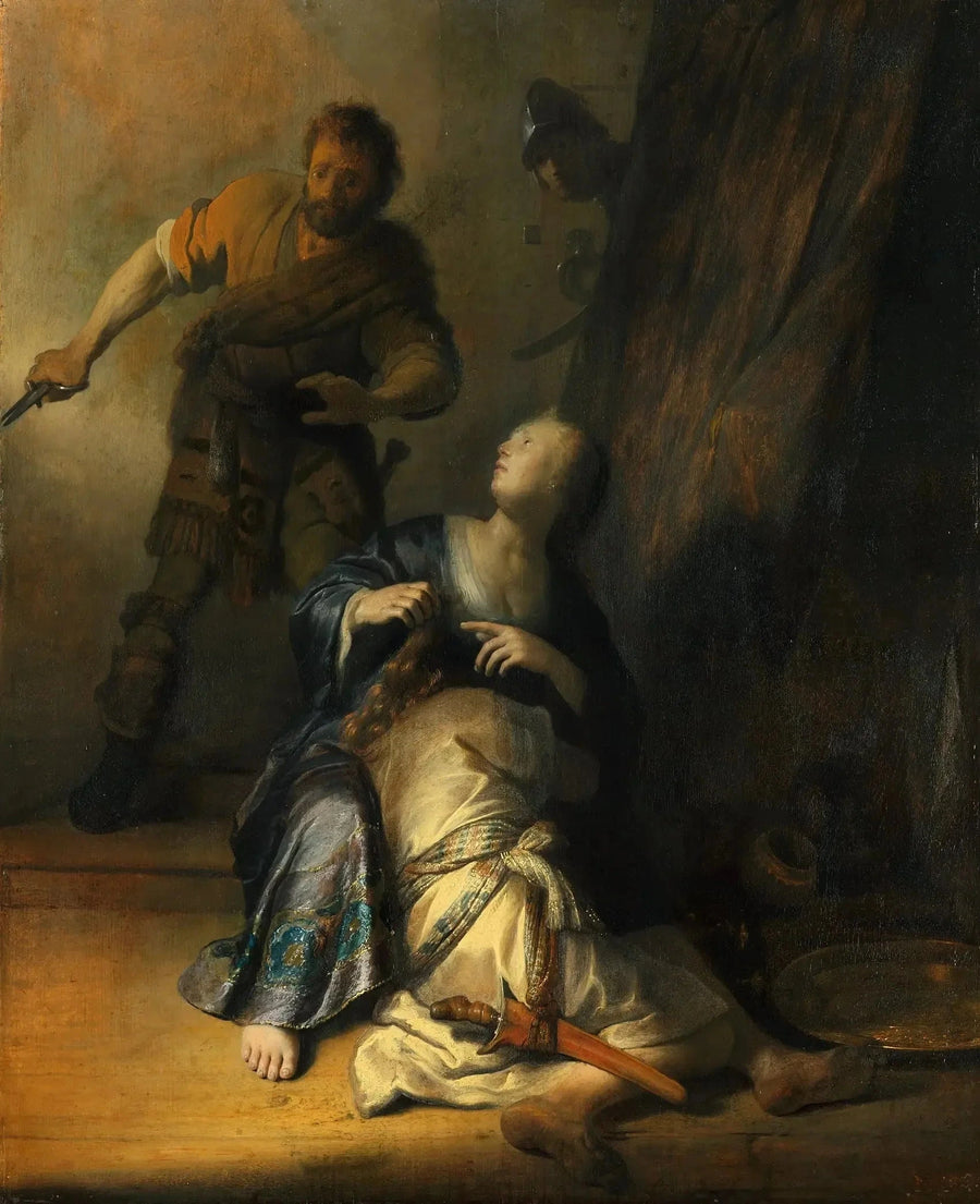 Samson zdradzony przez Dalilę - Rembrandt