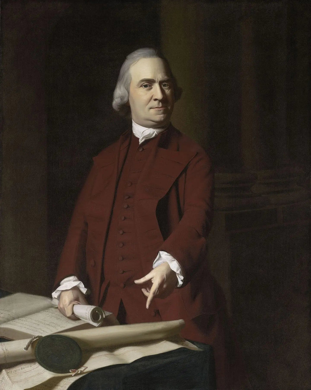 Samuel Adams - John Singleton Copley - Alpha Reproduction