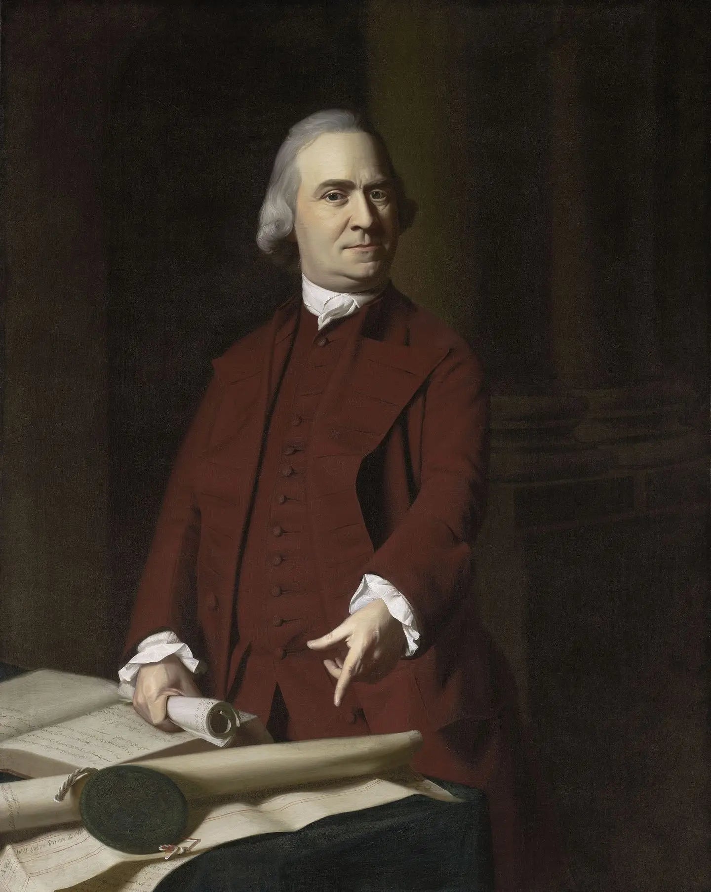 Samuel Adams - John Singleton Copley - Alpha Reproduction