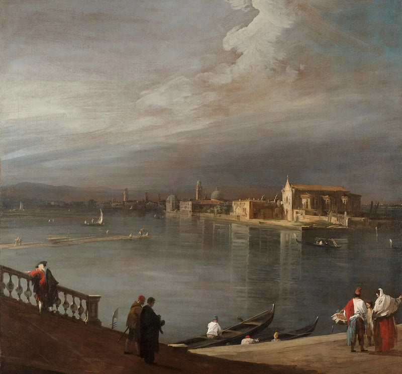 San Cristoforo, San Michele i Murano z Fondamenta Nuove, Wenecja - Canaletto