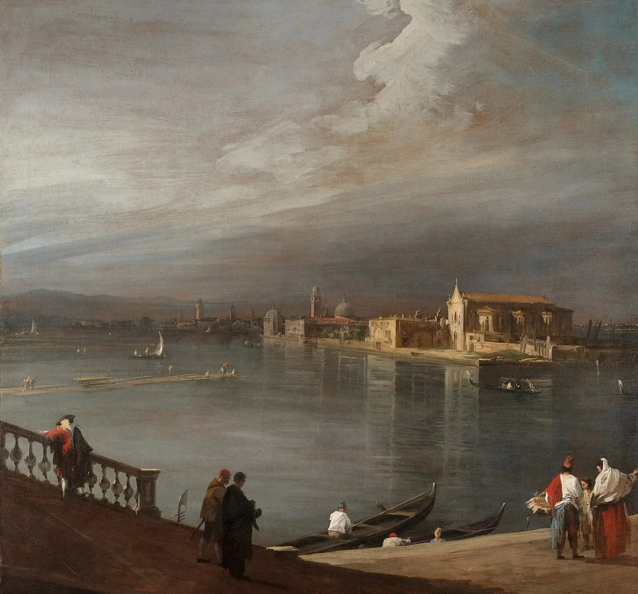 San Cristoforo, San Michele i Murano z Fondamenta Nuove, Wenecja - Canaletto