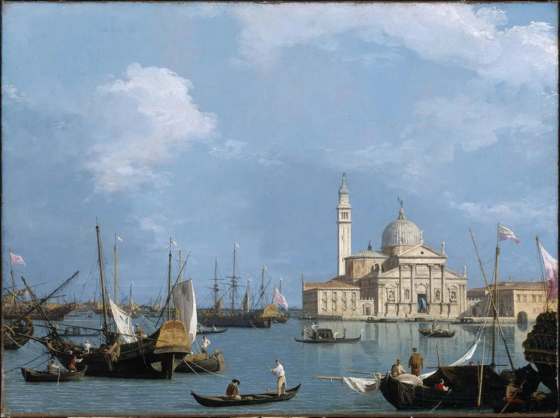 San Giorgio Maggiore: z Bacino di S. Marco - Canaletto