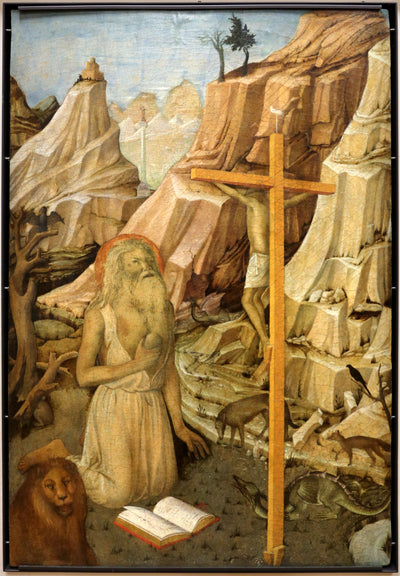 San Girloamo nel deserto - Iacopo Bellini - Alpha Reproduction