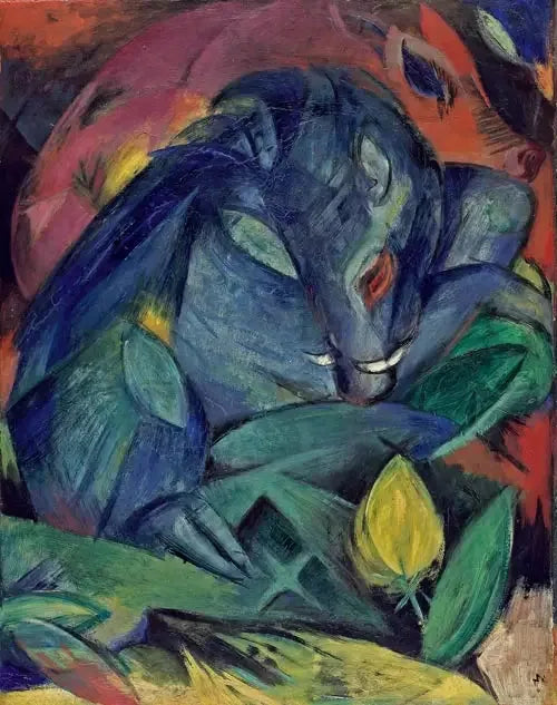 dziki - Franz Marc