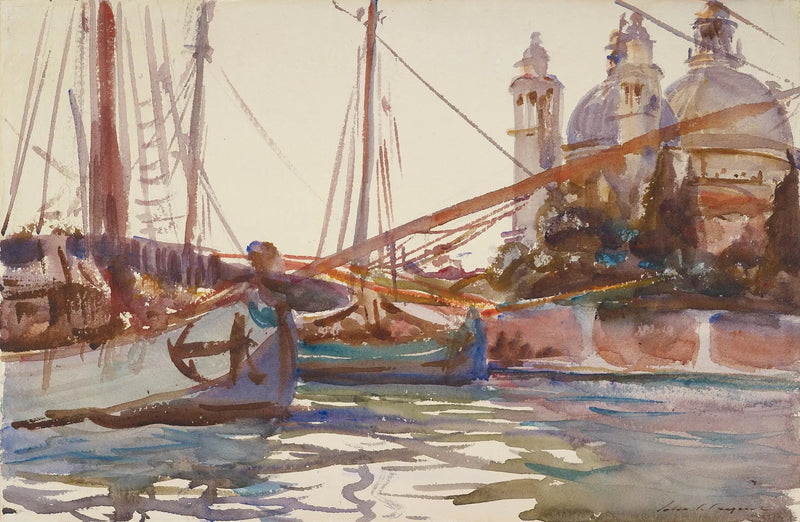 Santa Maria della Salute, Wenecja - John Singer Sargent