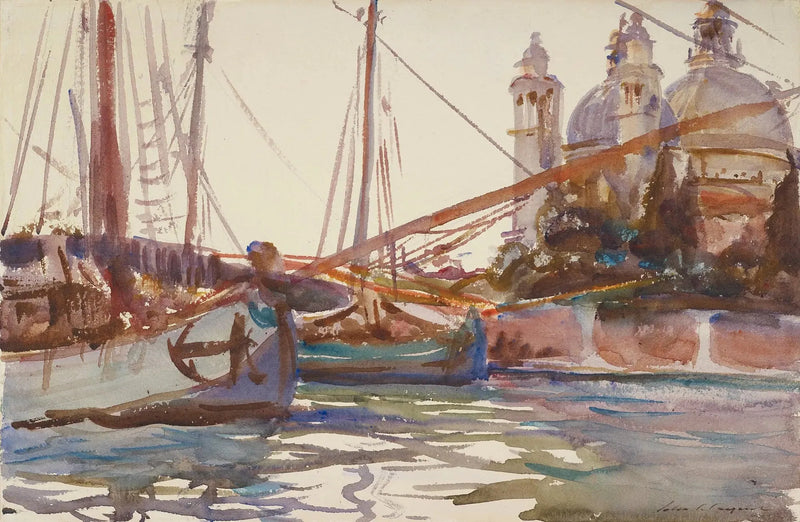 Santa Maria della Salute, Wenecja - John Singer Sargent