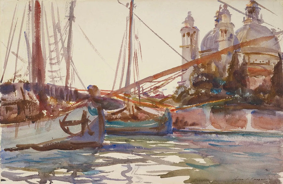 Santa Maria della Salute, Wenecja - John Singer Sargent
