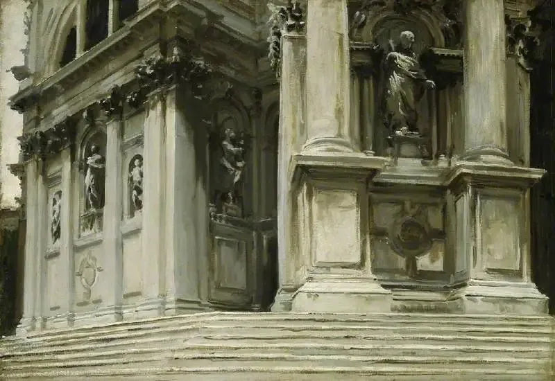 Santa Maria della Salute, Wenecja - John Singer Sargent
