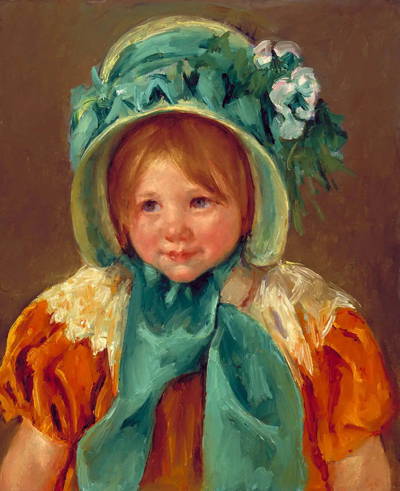 Sara w zielonym kapeluszu - Mary Cassatt