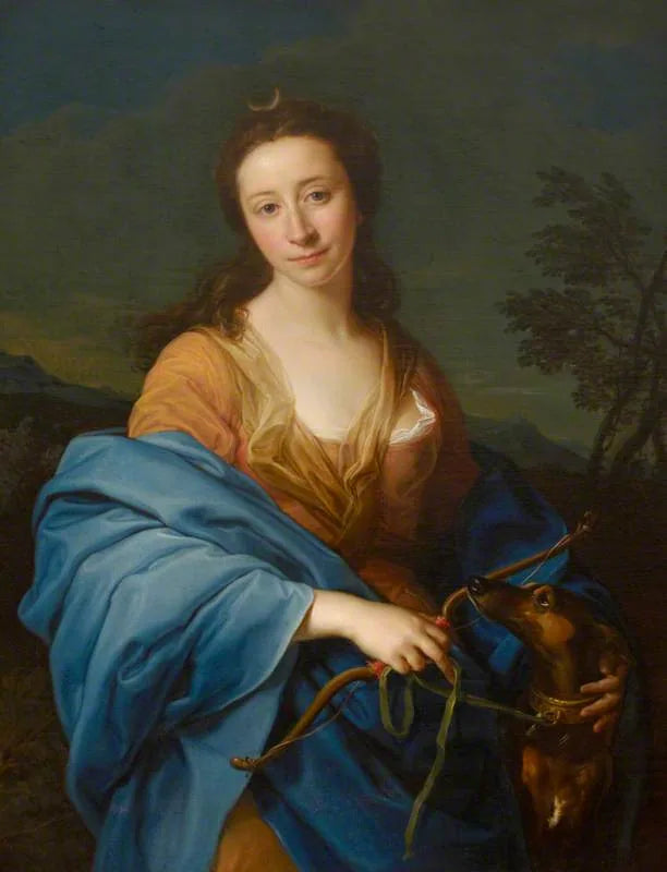 Sarah Lethieullier, Lady Fetherstonhaugh (1722-1788), w roli Diany - Pompeo Batoni