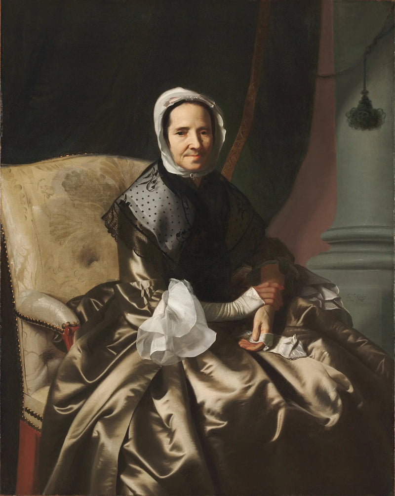 Sarah Morecock Boylston (pani Thomas Boylston) (1696-1774) - John Singleton Copley