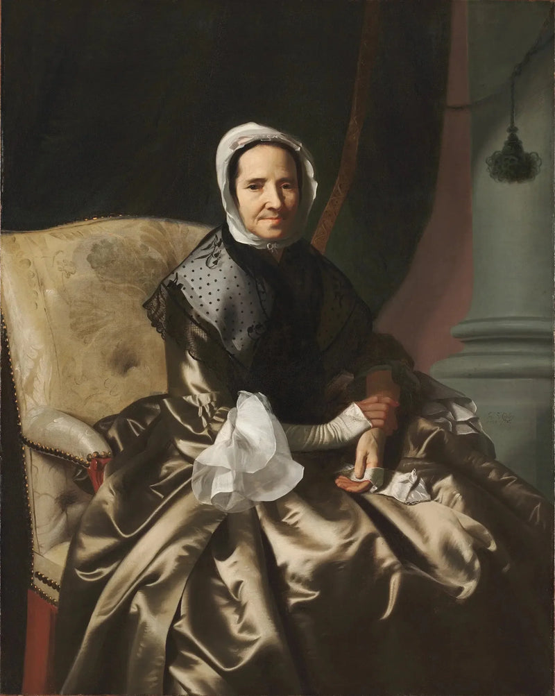 Sarah Morecock Boylston (pani Thomas Boylston) (1696-1774) - John Singleton Copley