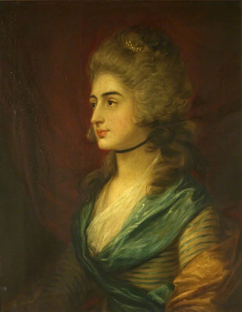 Sarah Siddons, z domu Kemble (1755-1831) - Thomas Gainsborough