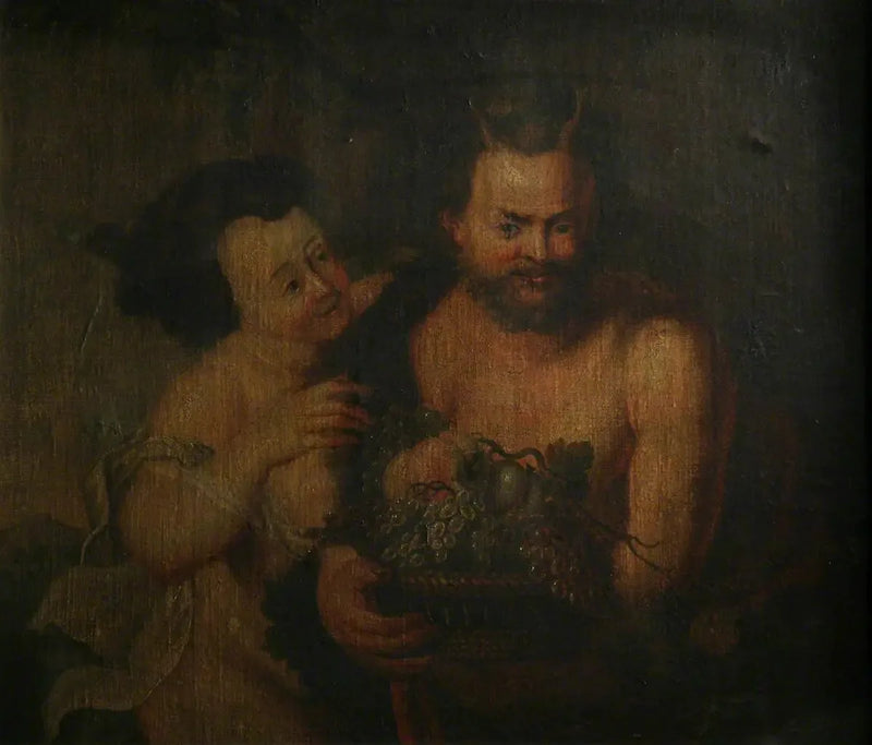 Satyra i dziewczyna - Peter Paul Rubens