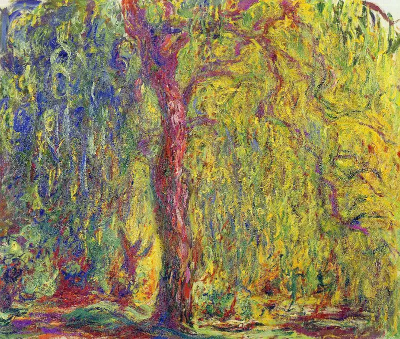 Wierzba płacząca - Claude Monet