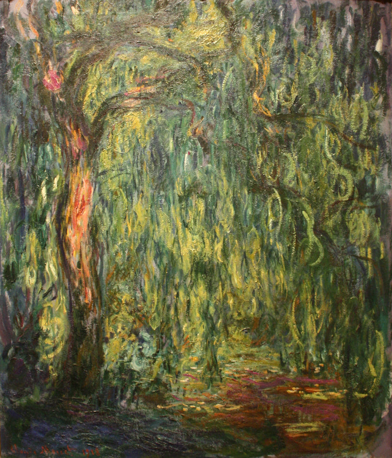 Płacząca Wierzba, Kolumb W1869 - Claude Monet