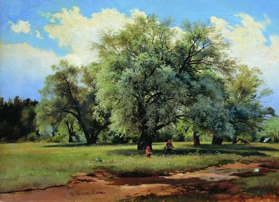 Oświetlone słońcem słoneczniki - Ivan Chichkine