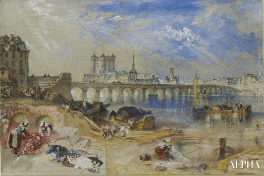 Saumur - William Turner - Reproductions de tableaux et peintures haut de gamme