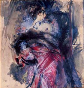 Scena galante - Giovanni Boldini image 1 copie de tableau peinte à la main