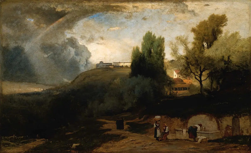 Scena w Perugii - George Inness