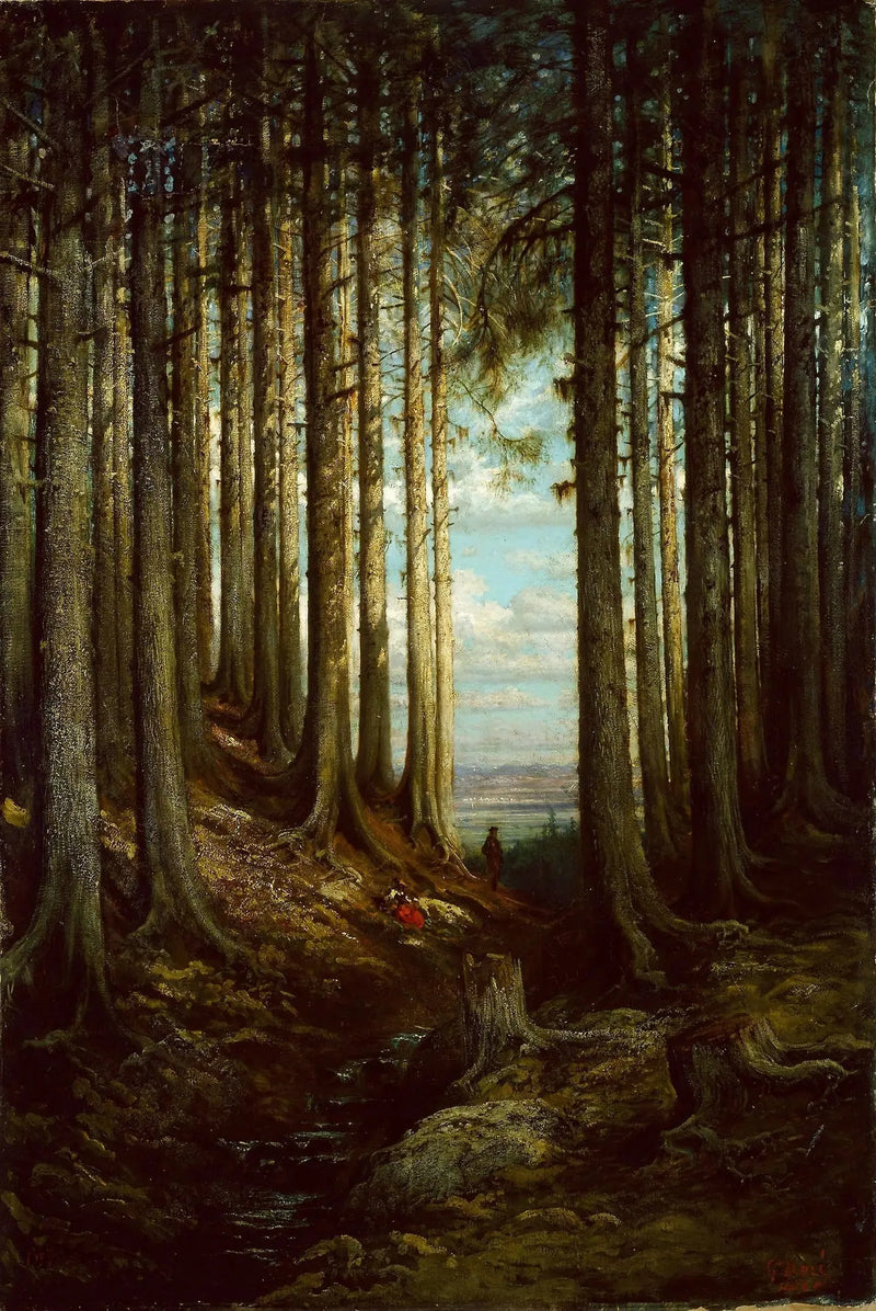 Scena alpejska - Gustave Doré