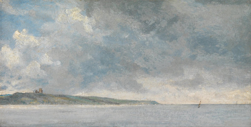 Scena nadmorska z klifem - John Constable