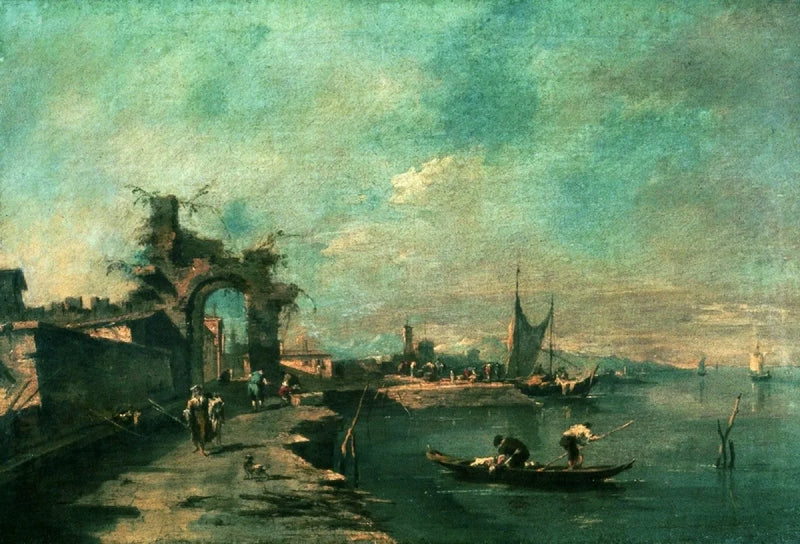 Scena nadmorska - Francesco Guardi