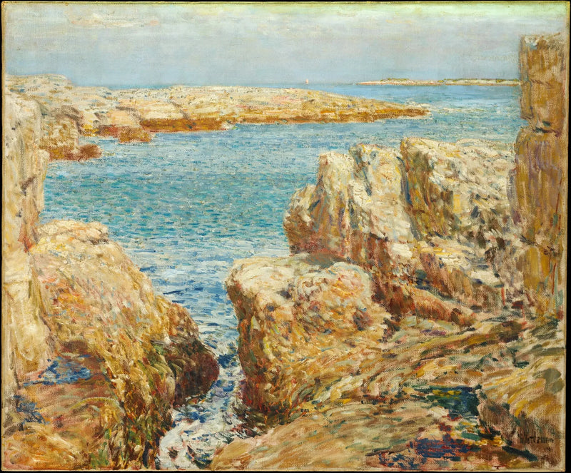 Scena nadmorska, wyspy Shoals - Childe Hassam