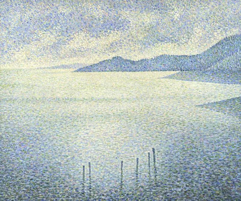 Scena nadmorska - Théo van Rysselberghe