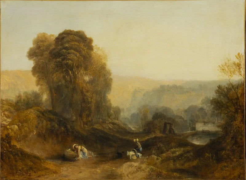 Scena w Derbyshire - J. M. W. Turner