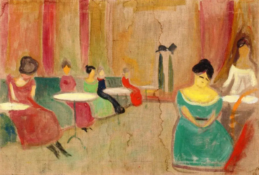 Scena burdelu - Edvard Munch