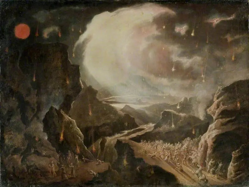 Scena biblijnej destrukcji - John Martin