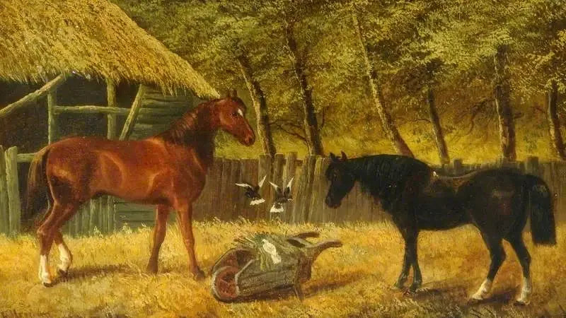 Scena wiejska - John Frederick Herring, Sr.