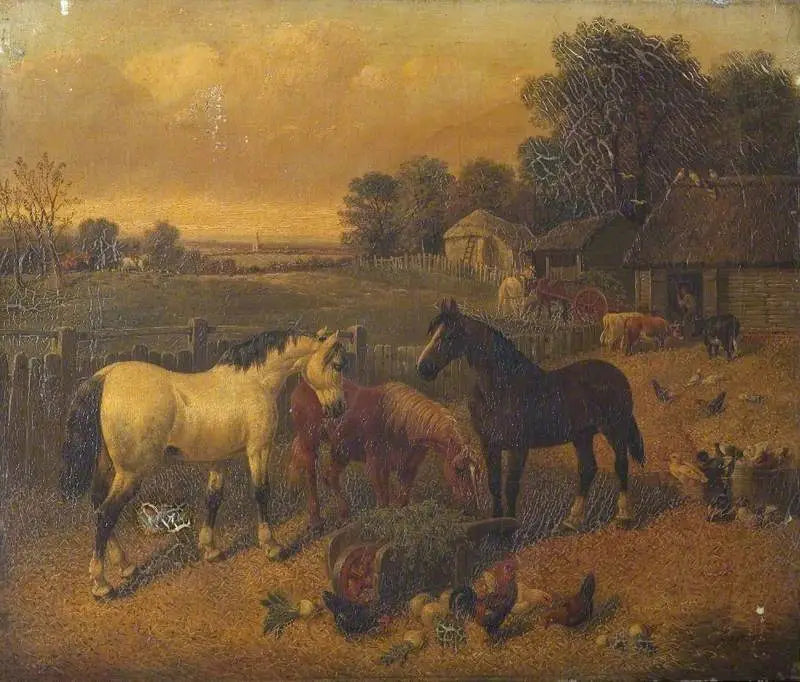 Scena wiejska - John Frederick Herring, Sr.