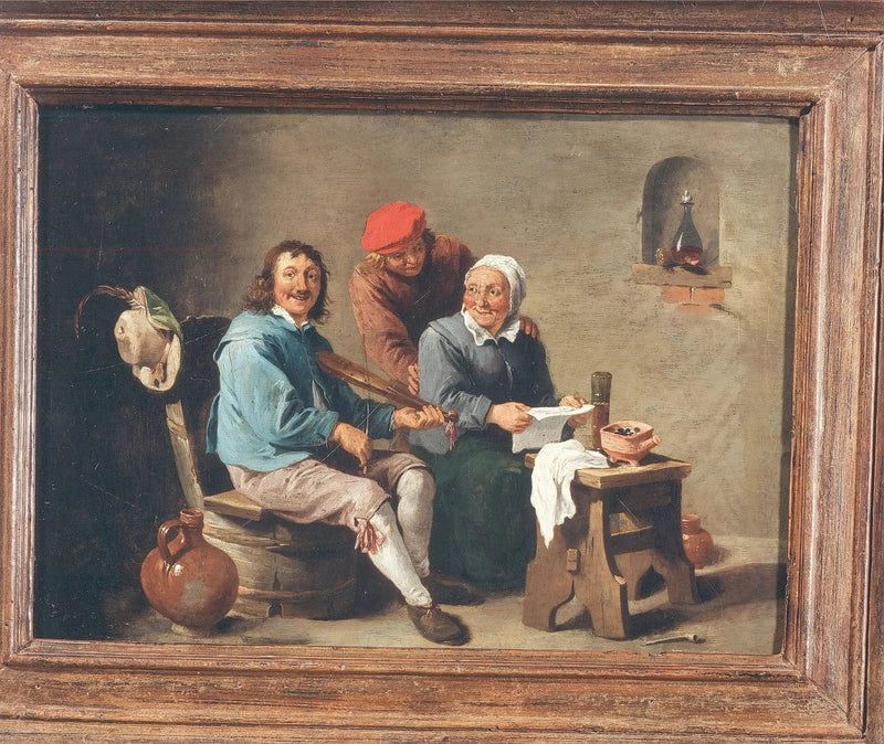 Scena z życia codziennego - David Teniers Młodszy