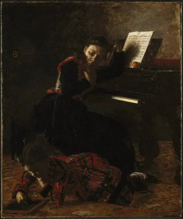 Scena z domu - Thomas Eakins