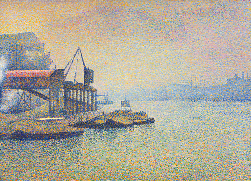Scena z Tamizy, winda - Georges Lemmen