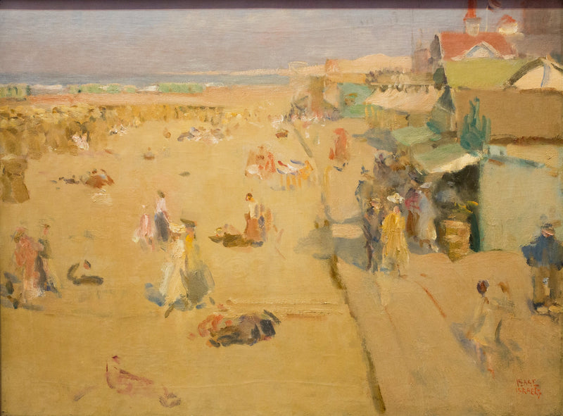 Scena plażowa w Scheveningen - Isaac Israëls