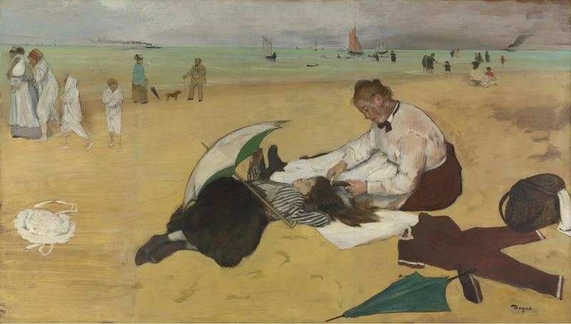 Scena plażowa - Edgar Degas