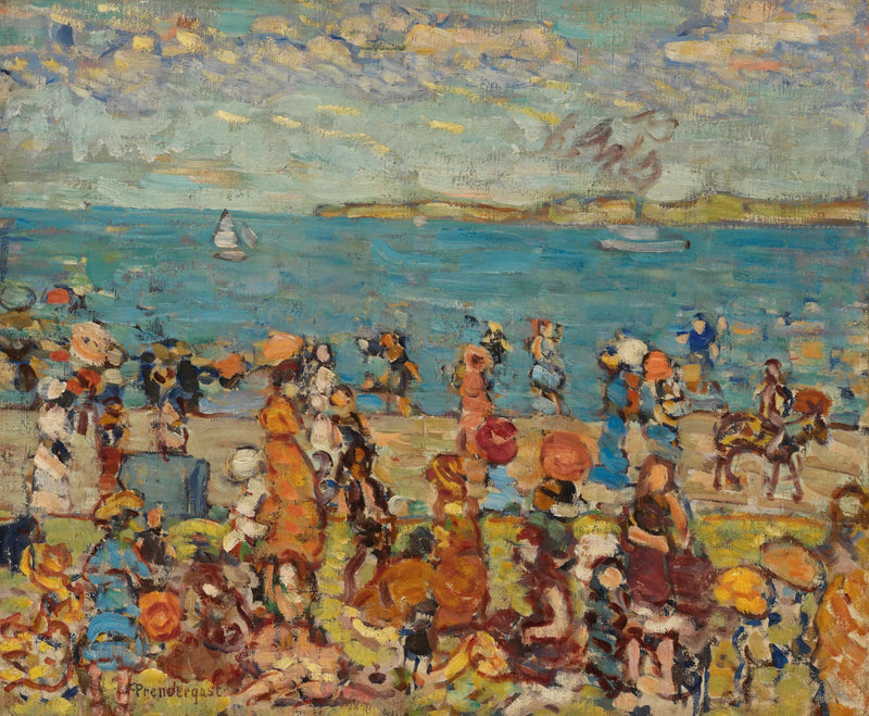 Scena plażowa - Maurice Prendergast