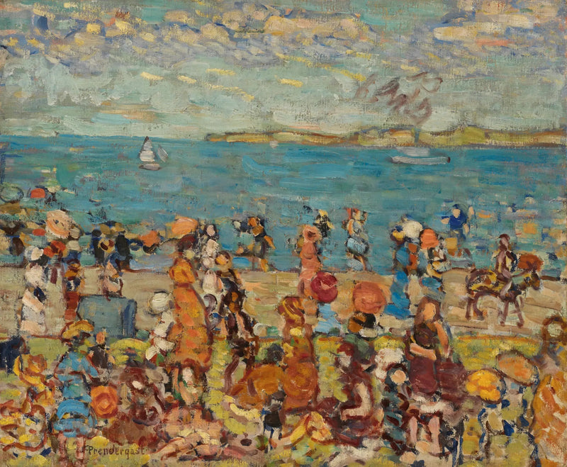 Scena plażowa - Maurice Prendergast