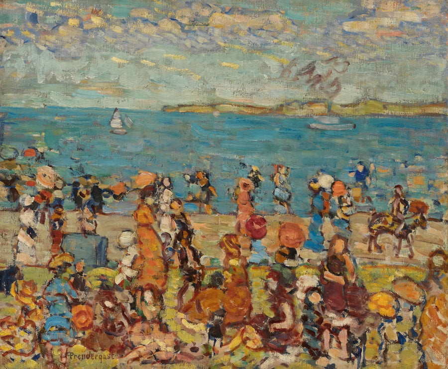 Scena plażowa - Maurice Prendergast