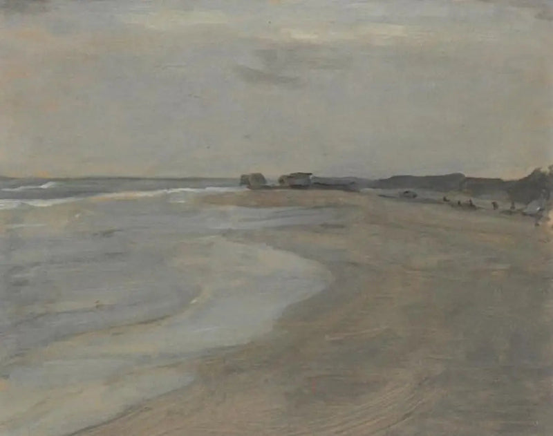 Scena plażowa - Piet Mondrian