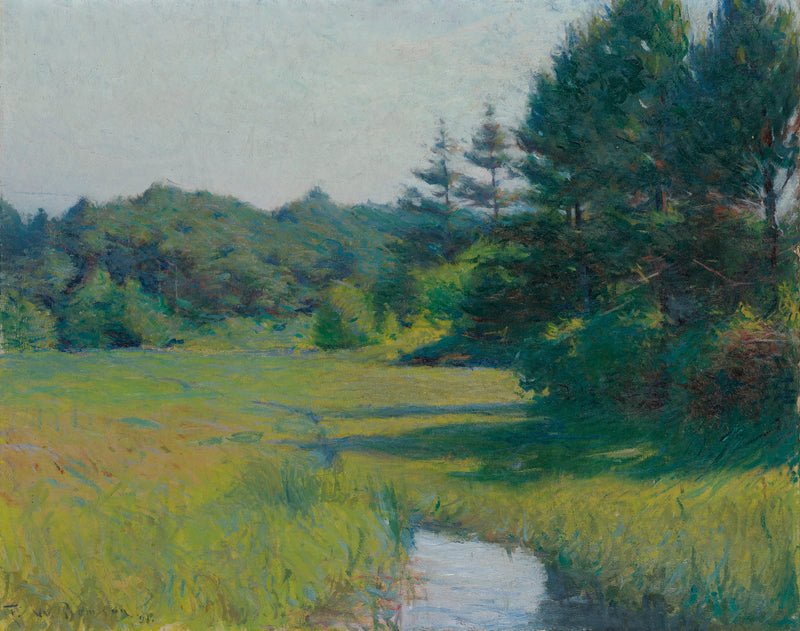 Scena nad rzeką - Frank Weston Benson