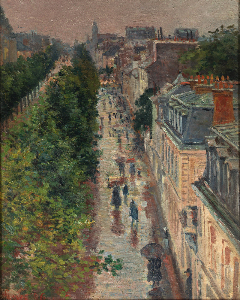 Scena uliczna w Paryżu - Maximilien Luce