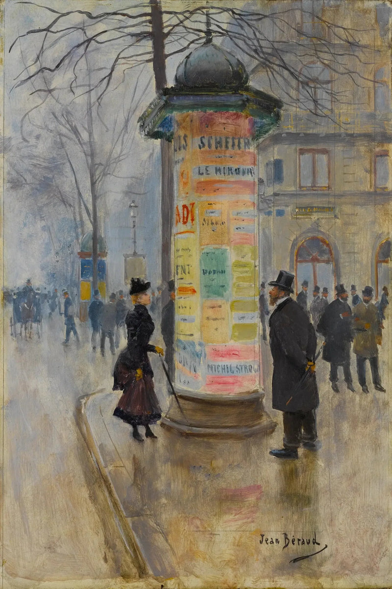 Scena uliczna w Paryżu - Jean Béraud