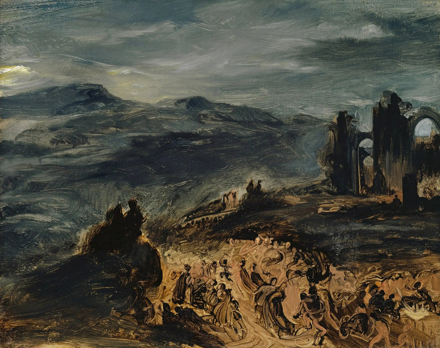 Scena sabatu - Eugène Delacroix