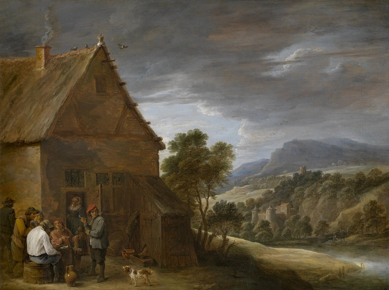 Scena tawerna - David Teniers Młodszy